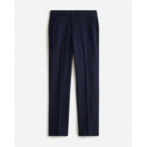 J. Crew Kate Straight-Leg Pant Four-Season Stretch Trouser Bottoms Navy Tailored